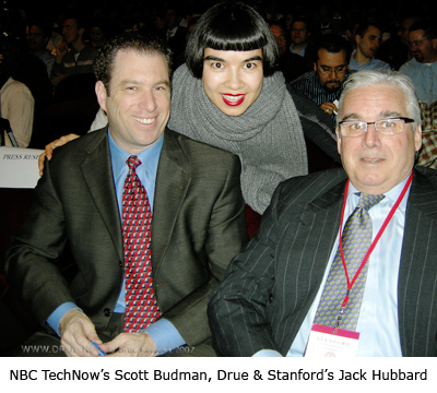 NBC's Scott Budman, Drue and Jack Hubbard, Stanford