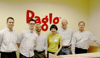 Drue with Team Paglo