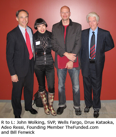 John Wolking, Drue Kataoka, Adeo Ressi and Bill Fenwick