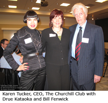 Karen Tucker, Drue Kataoka and Bill Fenwick