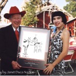 Bill Land and Drue's painting of the Red Barn